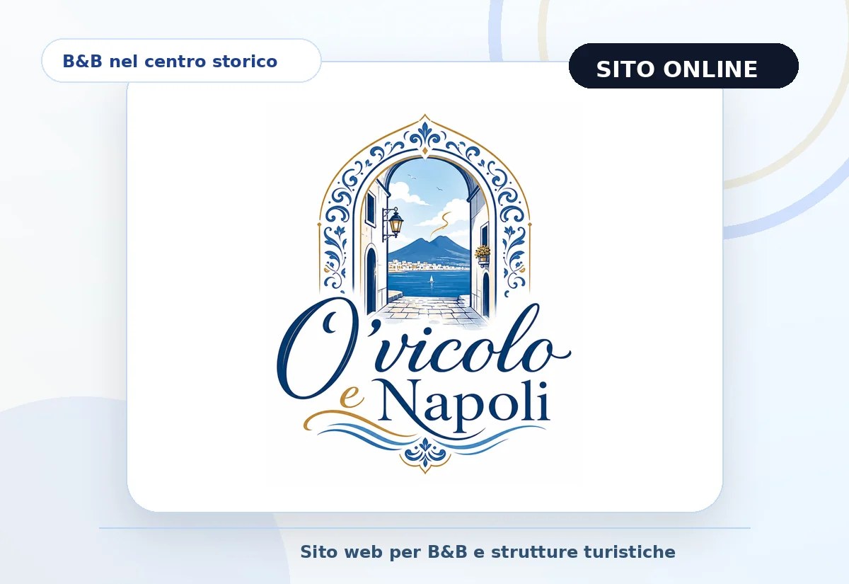 Anteprima sito O'vicolo e Napoli