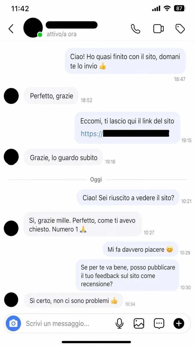 Recensione cliente 4